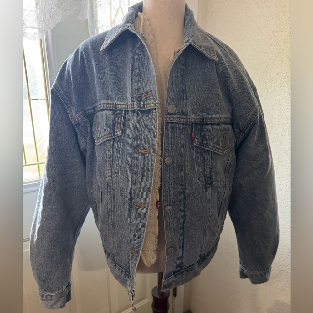 Levi's Women’s 3 in 1 Sherpa Denim Jacket